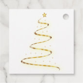 Matig rood geknoeid rendierlijk licht bedankjes labels (Achterkant)