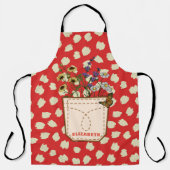 Matig Rood Schort Moederdag (Voorkant)