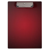 Matig Rood-Zwart Glanzend Vignette Klembord (Voorkant)