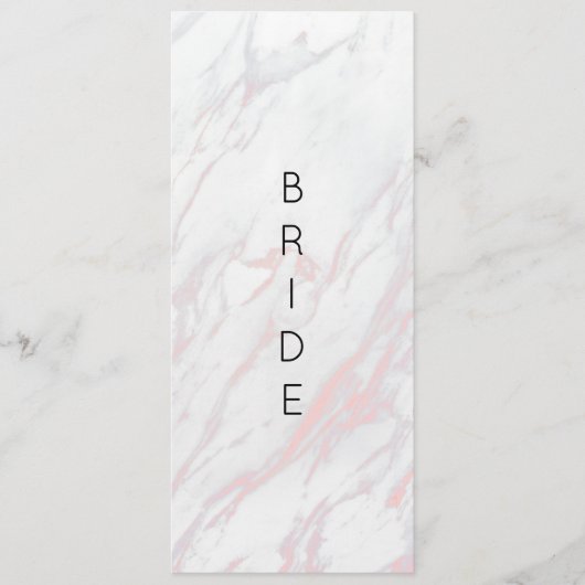 Matig roze en grijs achtergebleven stoeltje menu (Voorkant)