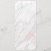 Matig roze en grijs achtergebleven stoeltje menu (Achterkant)