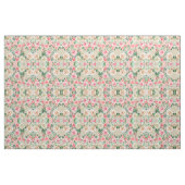 Matig roze roos waterverf floraal stof (Yard (91,4 cm))