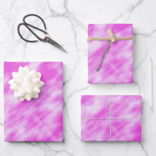 Matig roze witte abstracte dye inpakpapier vel