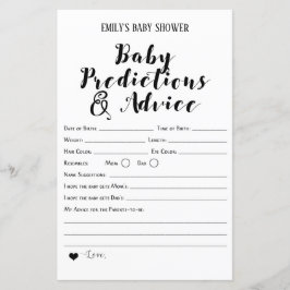 Matig Rustisch Baby shower Game PRINED
