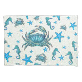 Matig strand Blauwe krab Zeepaardje Kussensloop (Voorkant)
