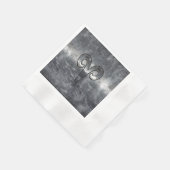 Matig Teken van Dia Geheel Geheel Verstoorde Stijl Servetten (Hoek)