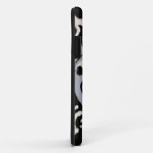 Matig vet grijs, zwart ikat tribaal patroon Case-Mate iPhone case (Achterkant/rechts)