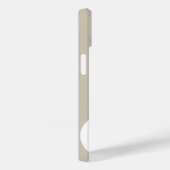 Matig vet meel wit monogram Case-Mate iPhone case (Achterkant / Rechts)