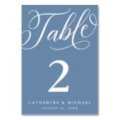 Matig Vlaams Manuscript, Dusty Blue Kaart (Achterkant)