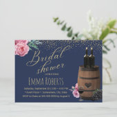 Matig Vrijgezellenfeest van goudvaten Kaart (Staand voorkant)