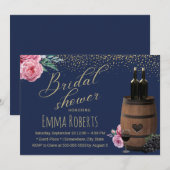 Matig Vrijgezellenfeest van goudvaten Kaart (Voorkant / Achterkant)