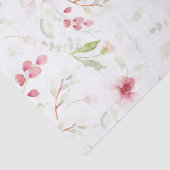 Matig waterverf expressief bloemweefselpapier tissuepapier (Detail)