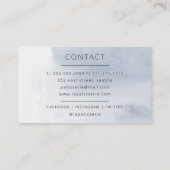 Matig Waterverf Kalietgaas Bakkerij Visitekaartje (Achterkant)