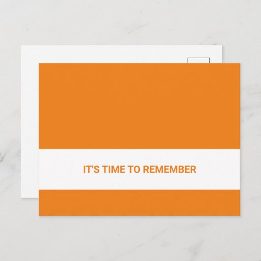 Matig wit vlak Briefkaart (Voorkant / Achterkant)