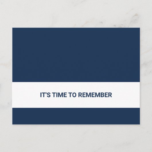 Matig wit vlak Briefkaart (Voorkant)