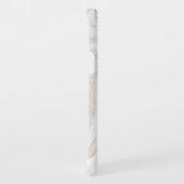 Matig witte marmer glitter Case-Mate samsung galaxy hoesje (Achterkant/rechts)