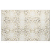 Matig witte zwarte folieblad stof (Fat Quarter)