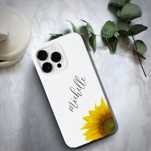 Matig zonnebloem Elegant Botanisch Case-Mate iPhone 14 Pro Max Hoesje