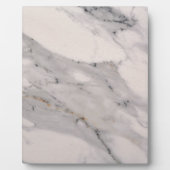 Matig zwart grijs roze marmer fotoplaat (Voorkant)