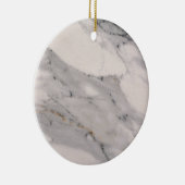 Matig zwart grijs roze marmer keramisch ornament (Rechts)