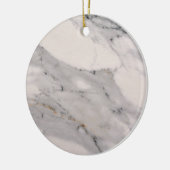 Matig zwart grijs roze marmer keramisch ornament (Links)