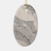 Matig zwart grijs roze marmer keramisch ornament (Rechts)