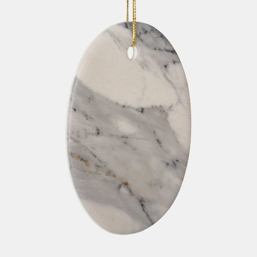 Matig zwart grijs roze marmer keramisch ornament (Rechts)