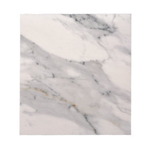 Matig zwart grijs roze marmer notitieblok