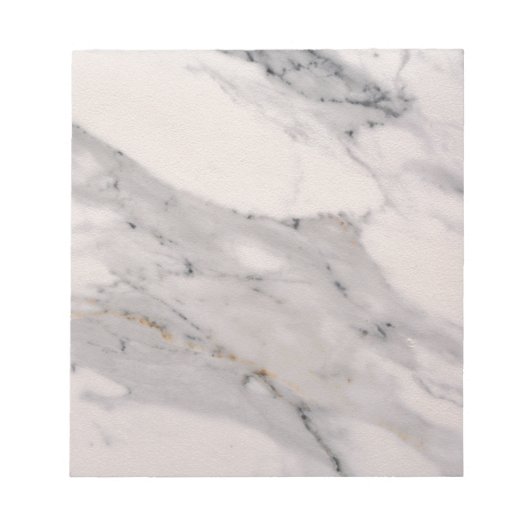 Matig zwart grijs roze marmer notitieblok (Voorkant)