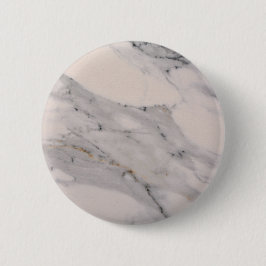 Matig zwart grijs roze marmer ronde button 5,7 cm