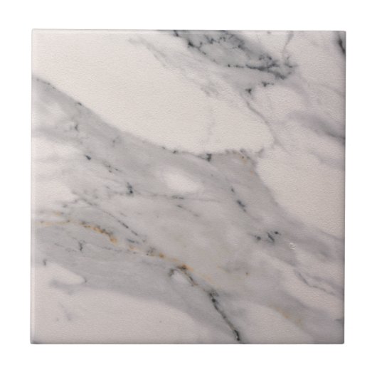 Matig zwart grijs roze marmer tegeltje (Voorkant)