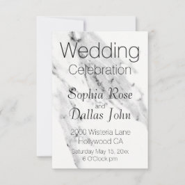 Matig zwart grijs wit marmer patroon kaart