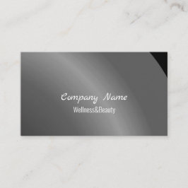 Matig zwart, modern visitekaartje