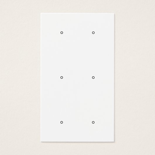 Matig zwart-wit-bedaarscherm visitekaartje (Voorkant)