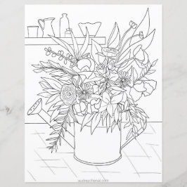 Matig zwart-wit bloemkleur