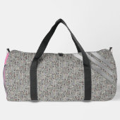 Matig zwart-wit plunjezak (Achterkant)