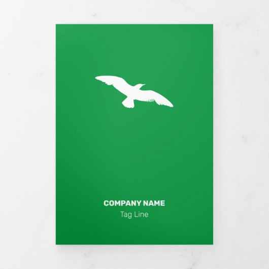 Matig zwart-wit vliegende hond drieluik kaart (Cover)