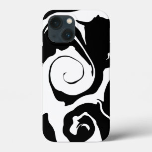 Matig zwarte marmer Case-Mate iPhone case