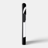 Matig zwarte marmer Case-Mate iPhone case (Achterkant / Rechts)