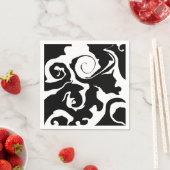 Matig zwarte marmer servet (Insitu)