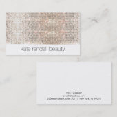 Matige, artistieke FAUX-sleuven Visitekaartje (Voorkant / Achterkant)