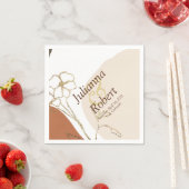 Matige bloemluiers servet (Insitu)