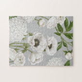 Matige bloemtuin legpuzzel (Horizontaal)