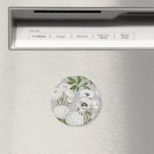 Matige bloemtuin magneet (Insitu (Vaatwasser))