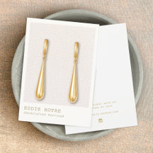 Matige Blush Roze leder Earring Display Holder