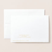 Matige botanische Moederdag goudbloem Folie Kaarten (Met envelop)