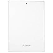 Matige flesvormige С Klembord (Achterkant)