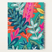 Matige florale dekking Wekelijks en maandelijks Planner (Achterkant)