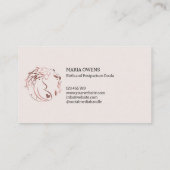 Matige geboorte Postpartum Doula Verloskundige Bor Visitekaartje (Achterkant)