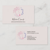 Matige geboorte Postpartum Doula Verloskundige Bor Visitekaartje (Voorkant / Achterkant)